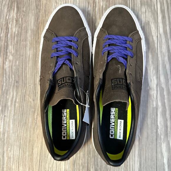 Converse Cons One Star with Lunarlon Unisex Sneakers 153481C Brown‎ M9.5 W11.5 - Picture 3 of 10